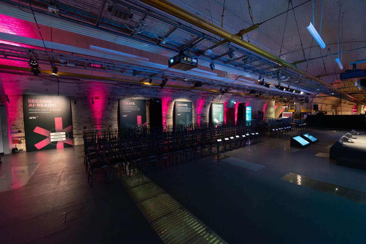 Aris Roadshow London — Kudos AV event production, photo 2