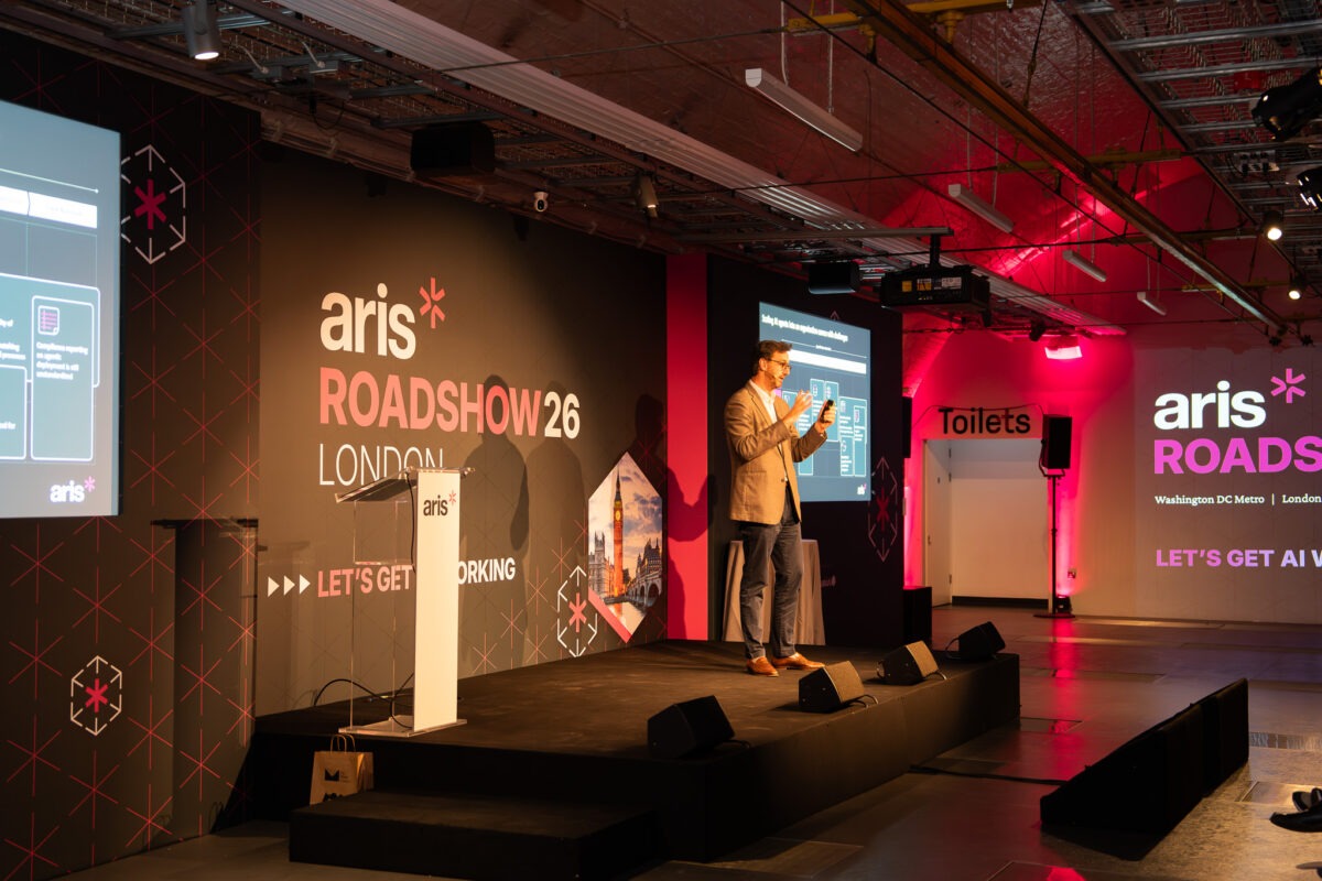 Aris Roadshow London — Kudos AV event production, photo 1