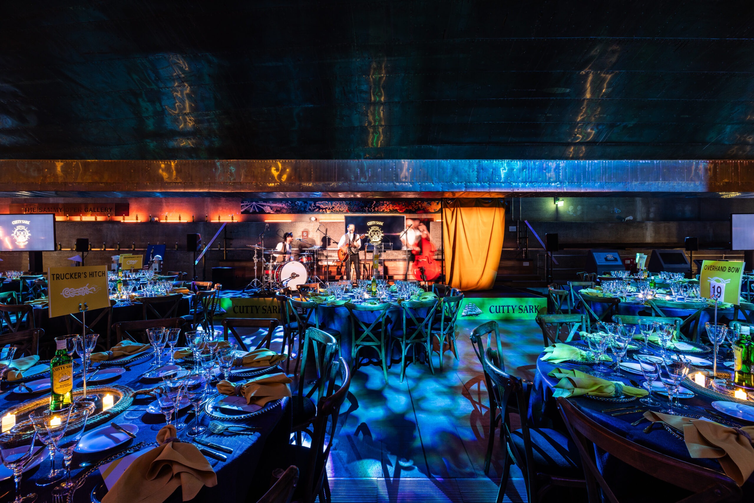 Cutty Sark — Kudos AV venue production