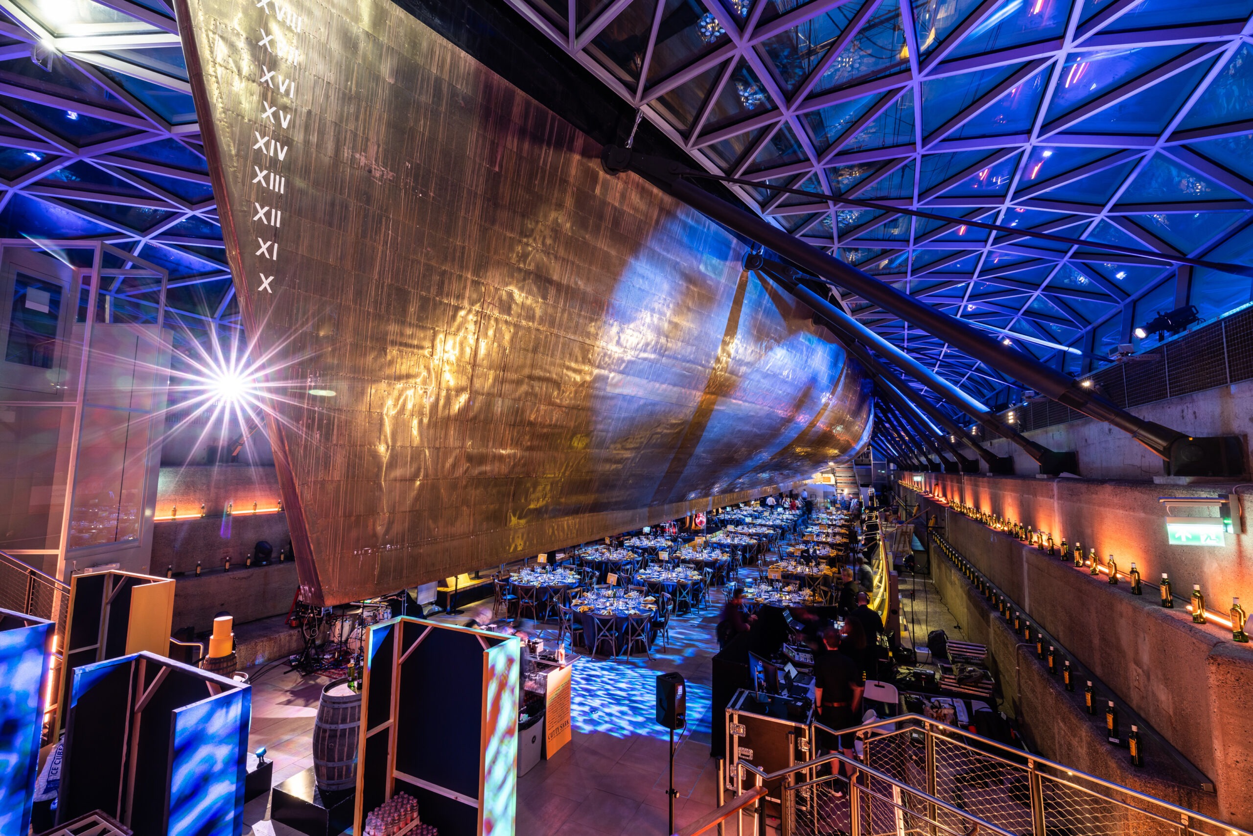 Cutty Sark — Kudos AV venue production