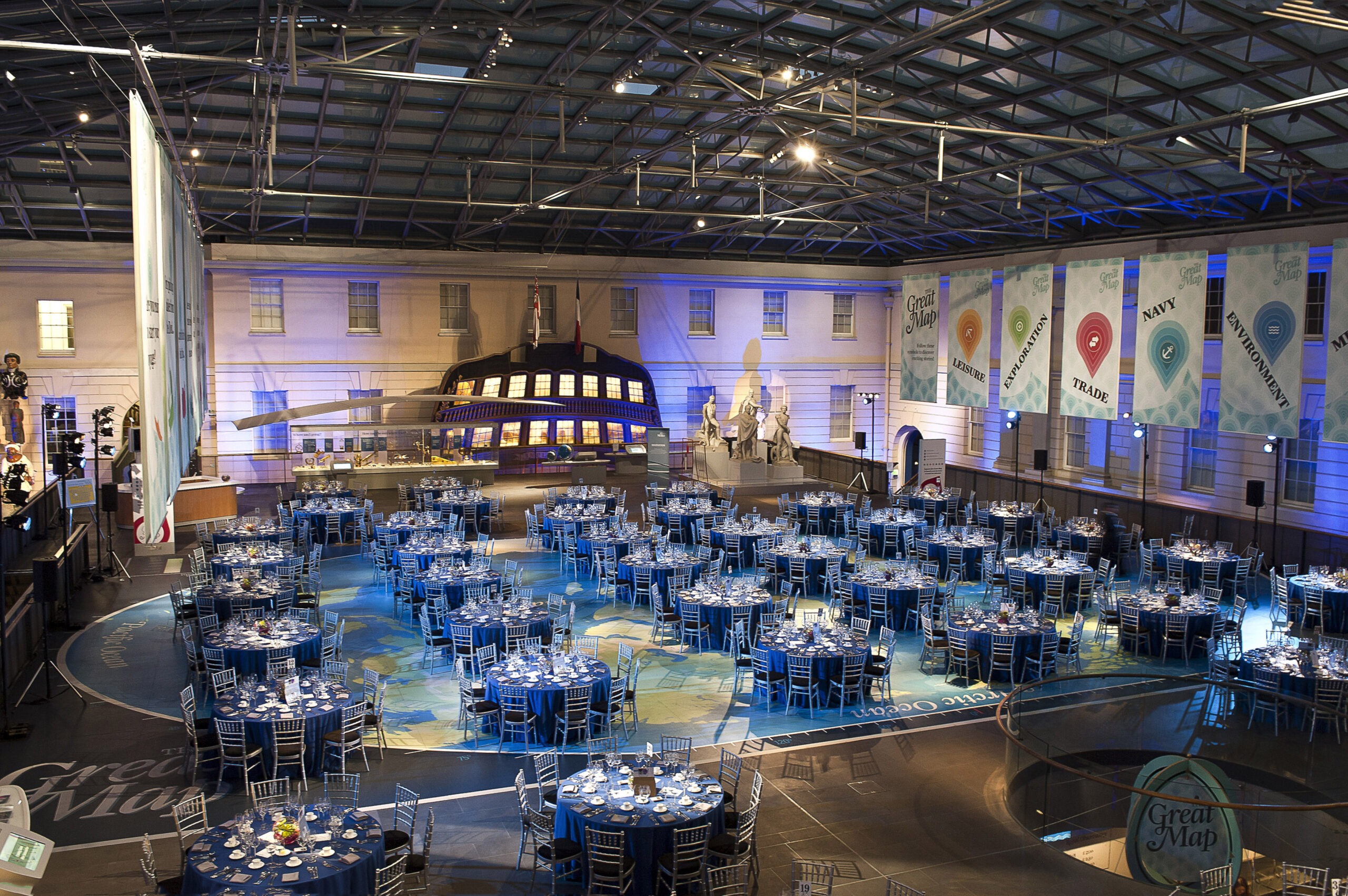 National Maritime Museum — Kudos AV venue production
