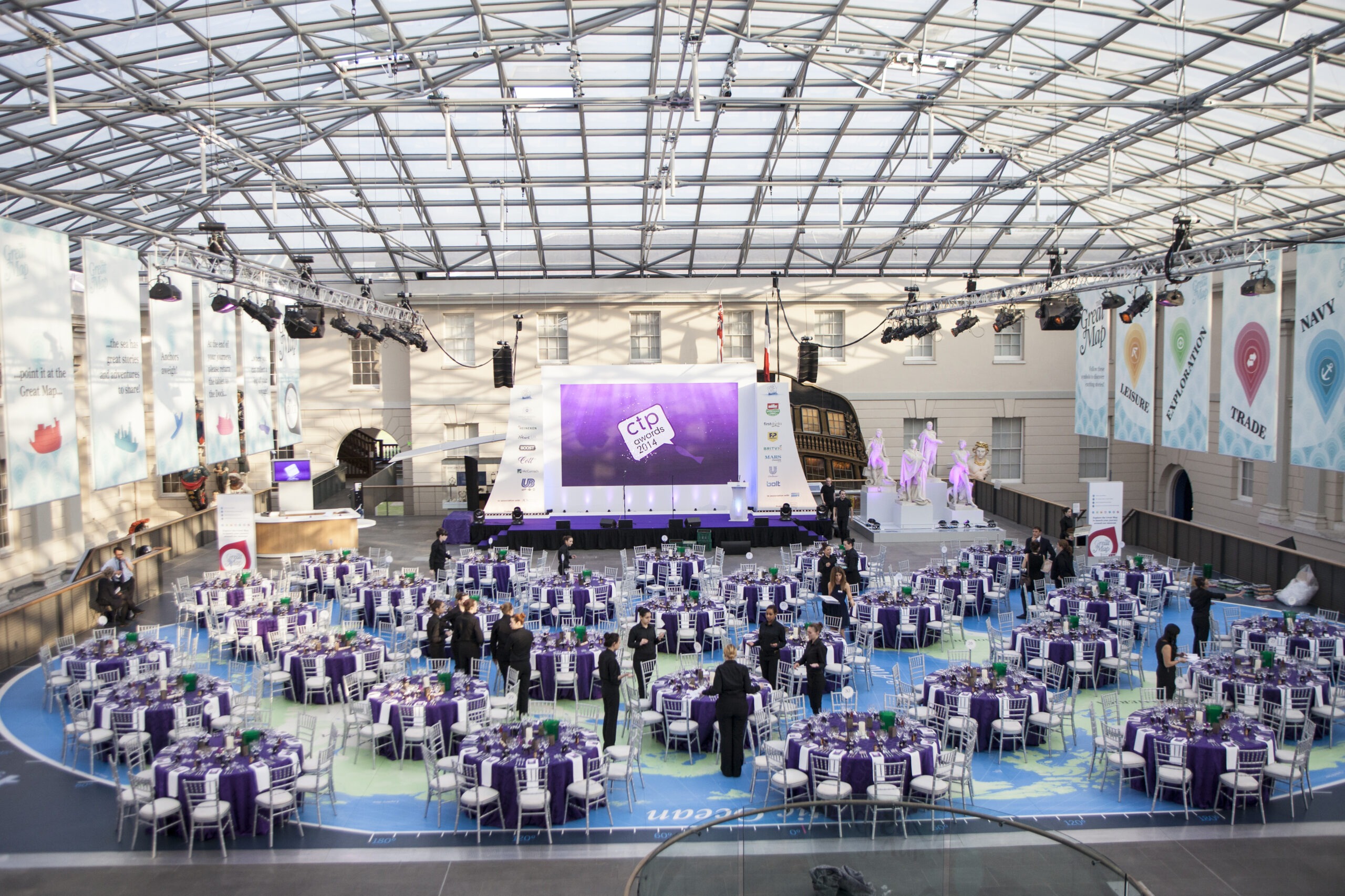 National Maritime Museum — Kudos AV venue production
