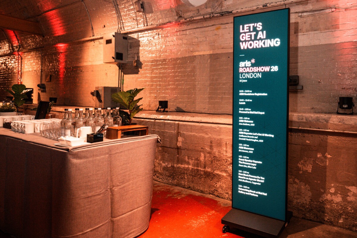 Aris Roadshow London — Kudos AV event production, photo 10