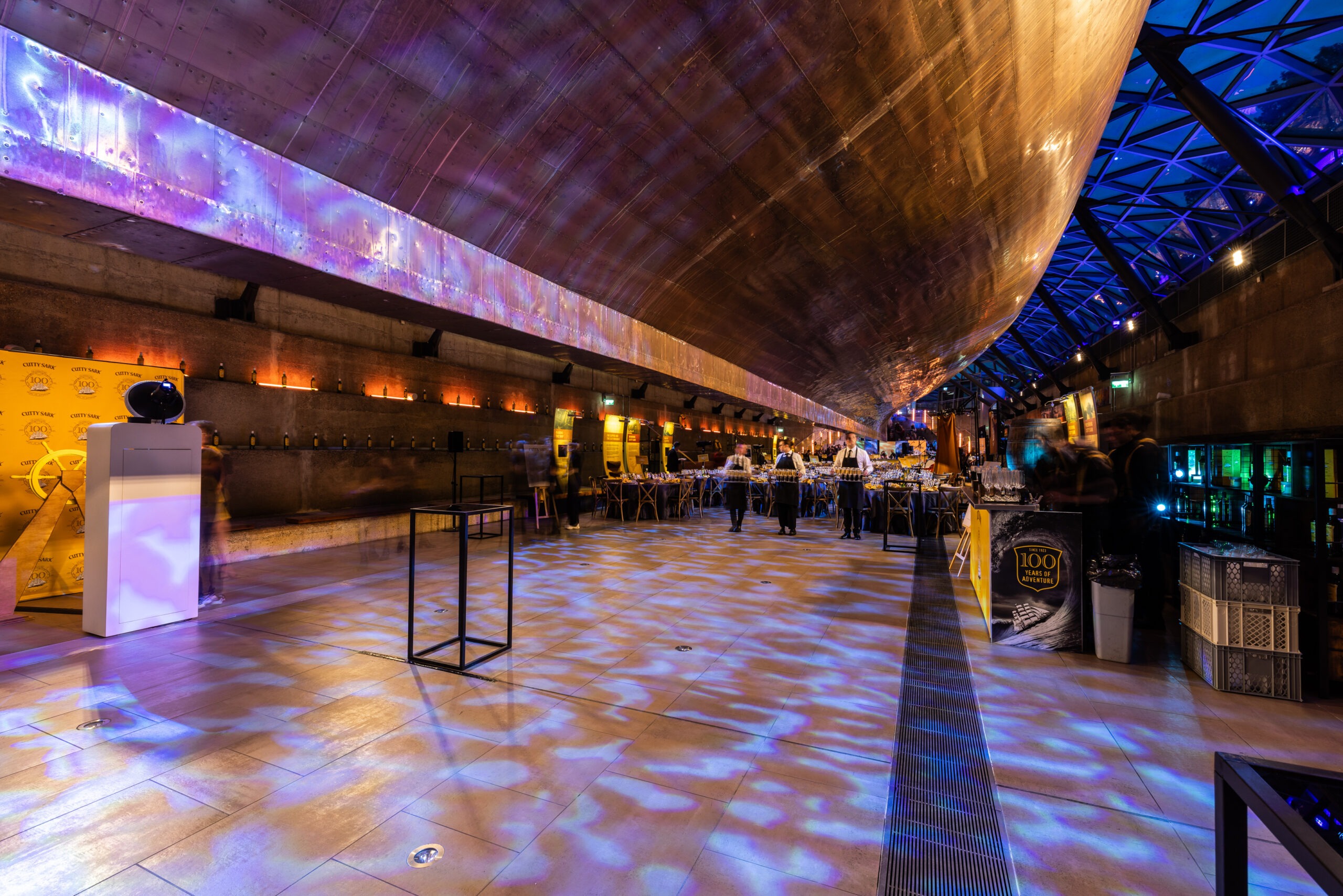 Cutty Sark — Kudos AV venue production
