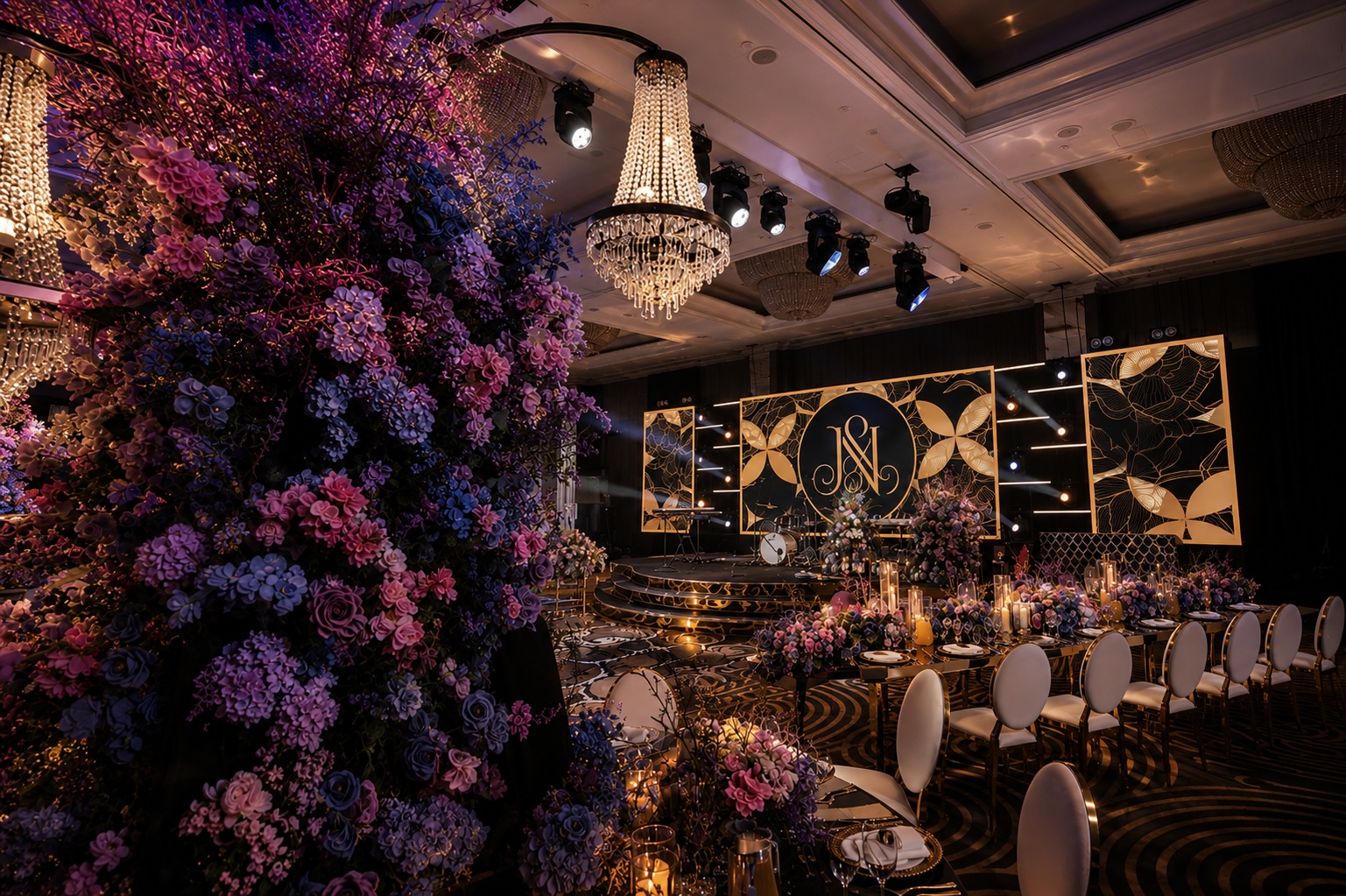 A Black Tie Celebration at the London Hilton on Park Lane — Kudos AV event production, photo 7