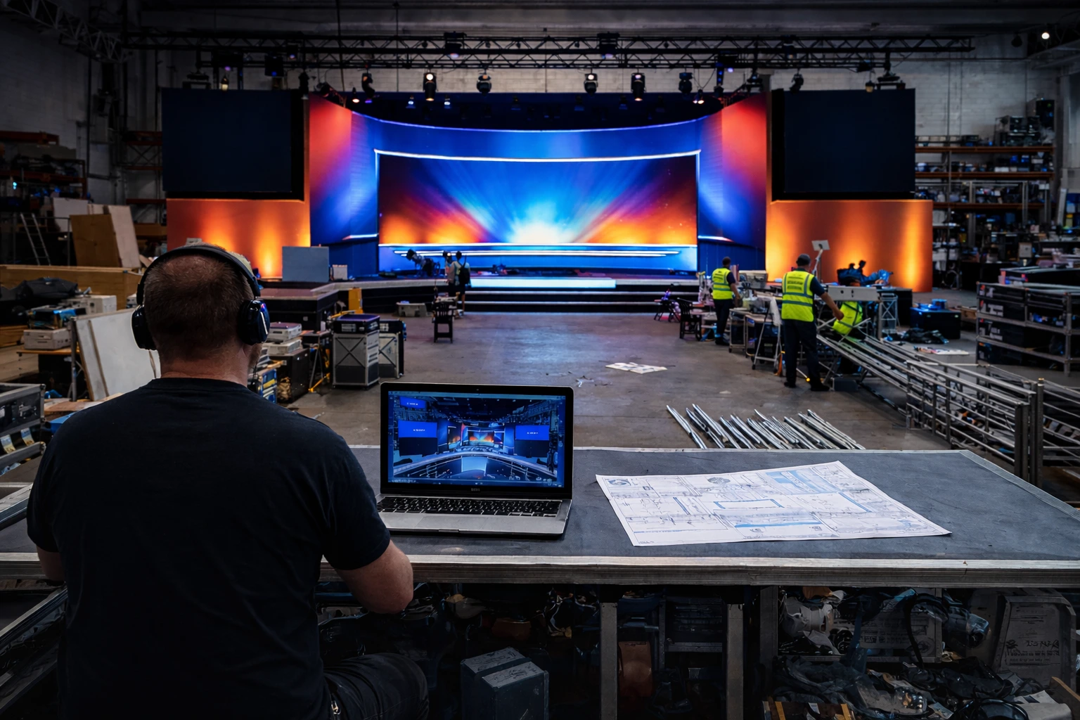 How Kudos Design and Fabricate Event Sets In-House: From Brief to Build